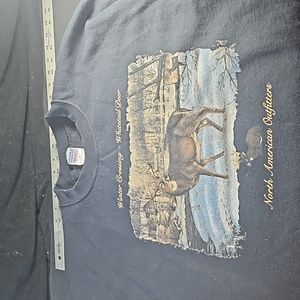 Oversized deer sweatshirt Gildan